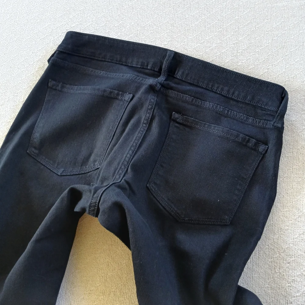 old navy ♡ wow bootcut jeans black 12 grunge indie 90s norm core timeless denim